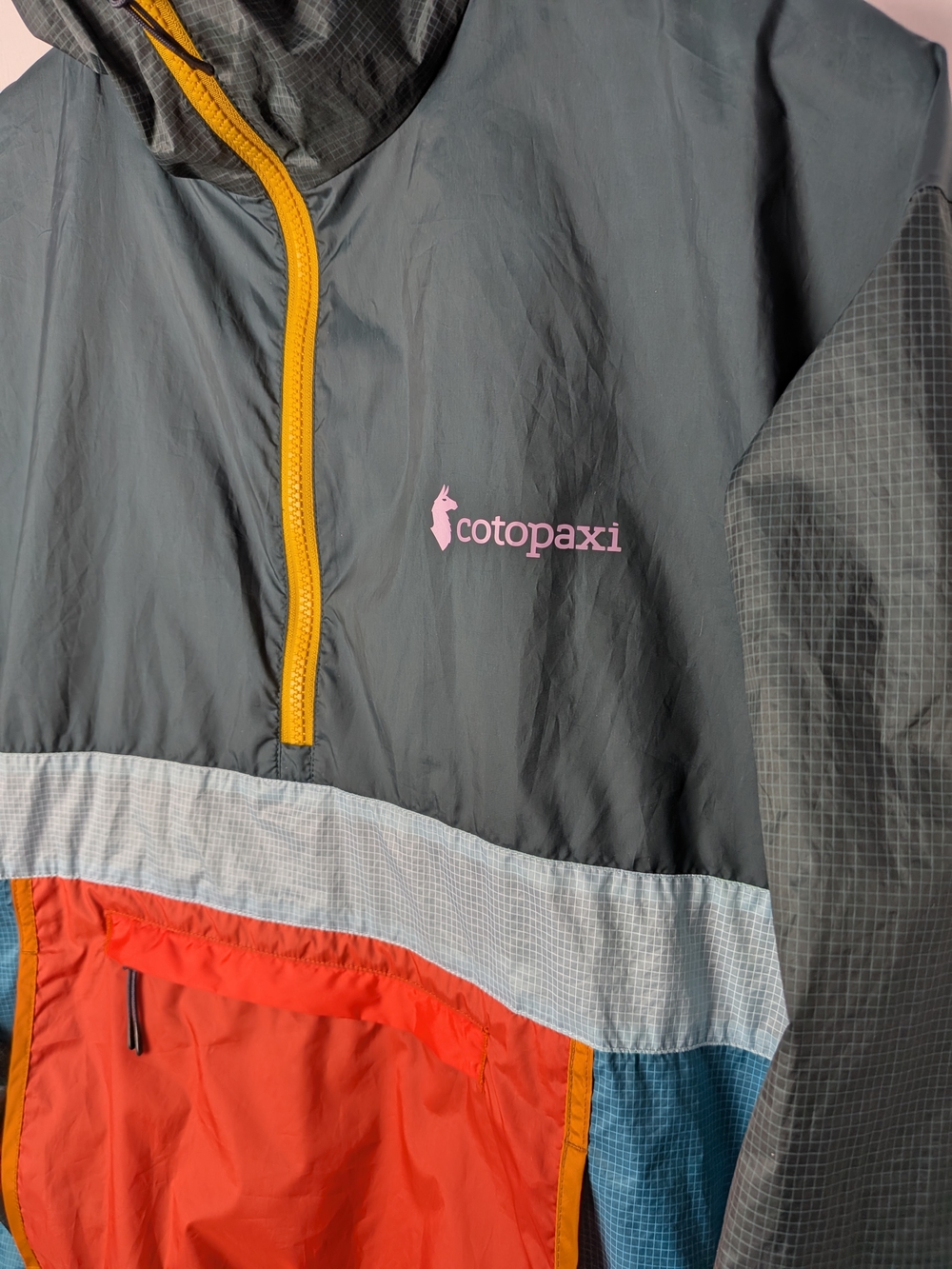 Cotopaxi Teca Half-Zip Windbreaker - Spruce Multi - Women's XS #160 - Picture 5 of 9